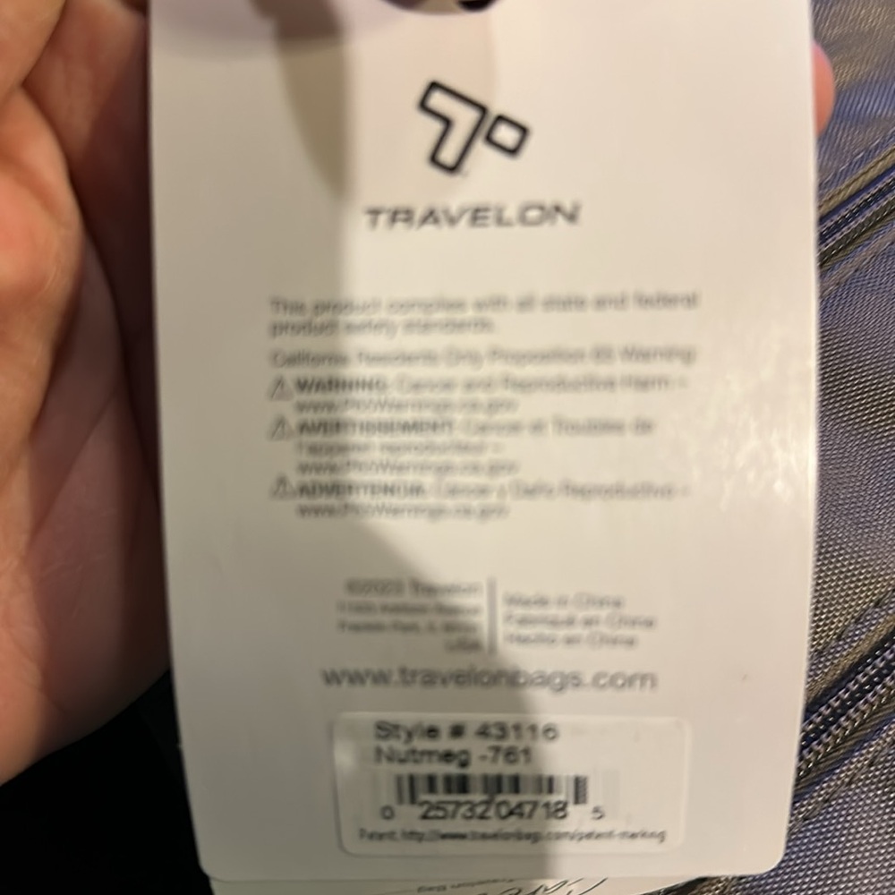 Travelon Anti Theft Bag New with Tag - Picture 9 of 12